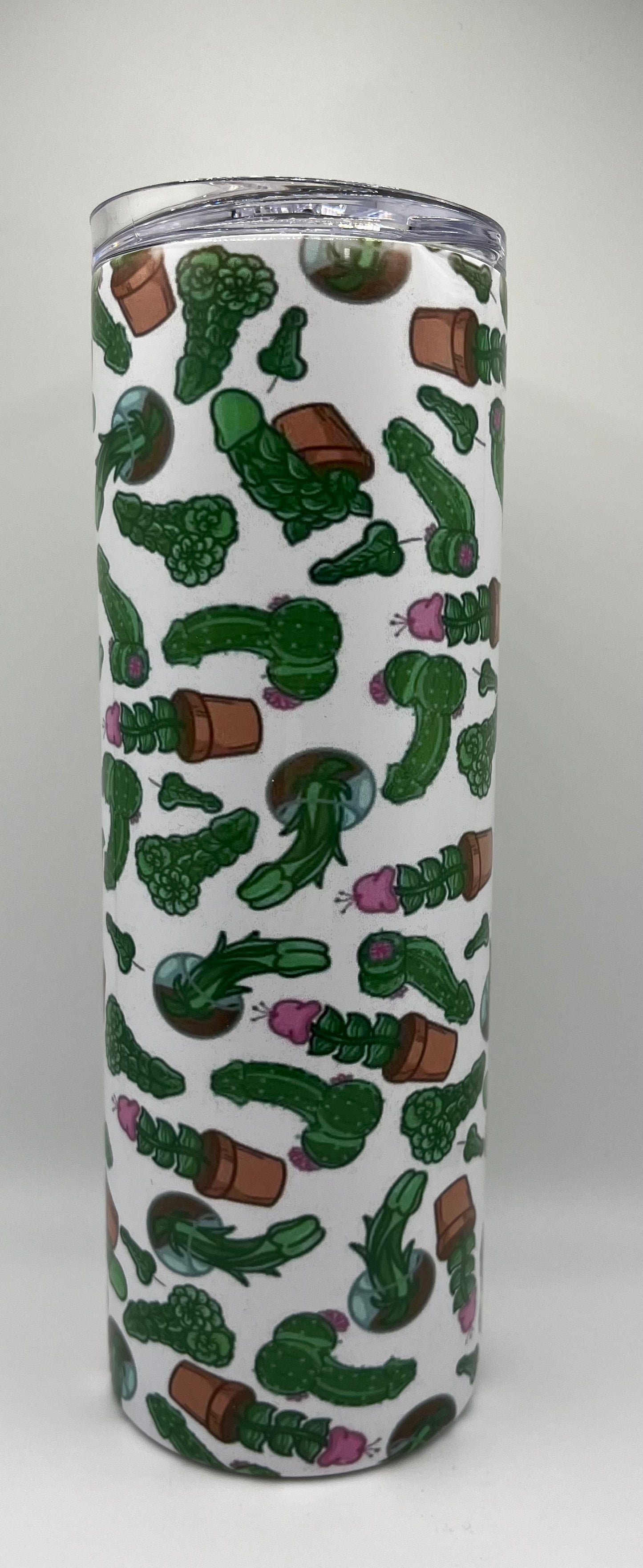 Penis Cactus 20oz Steel Tumbler