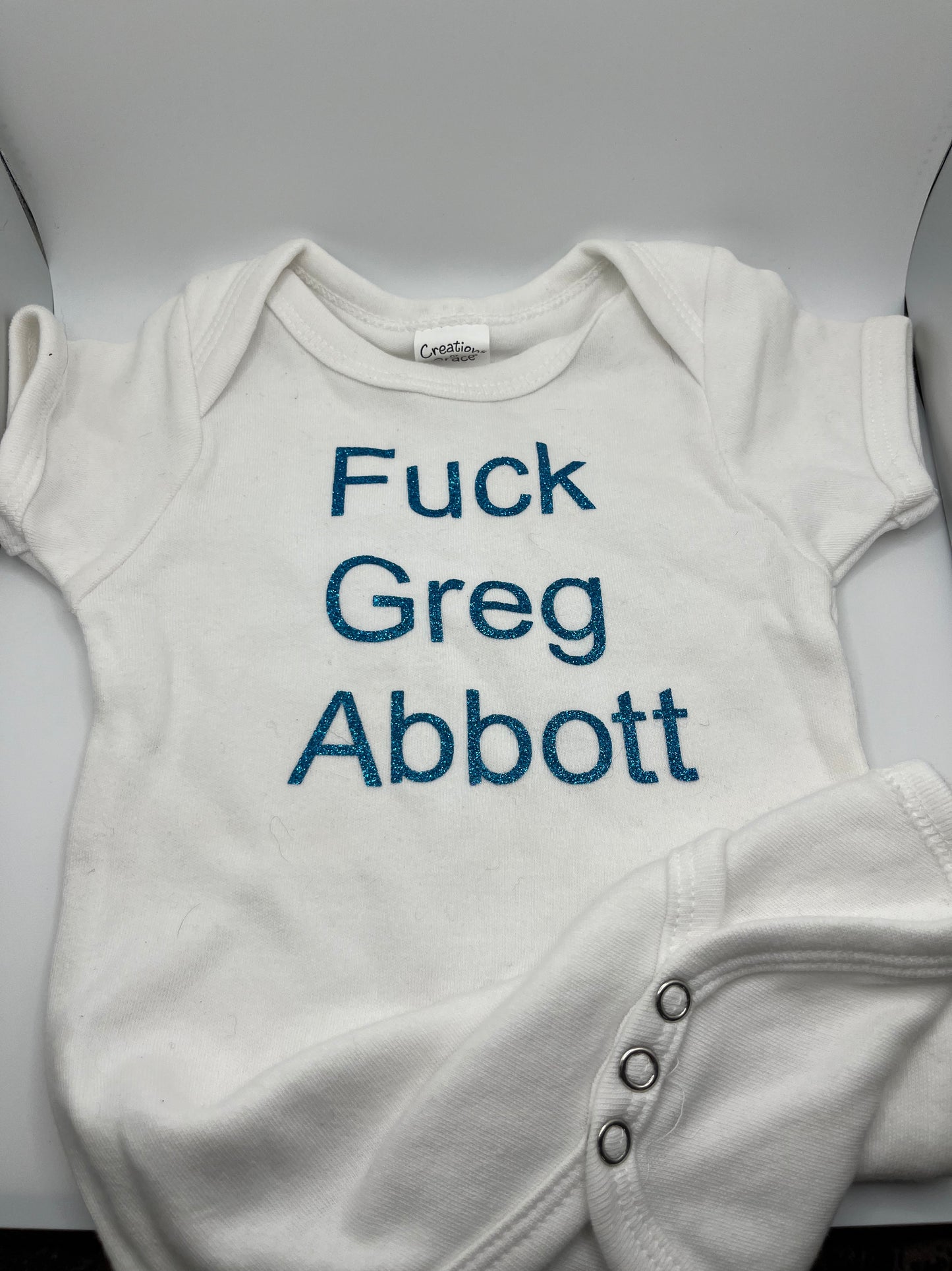 Fuck Greg Abbott Baby Onesie