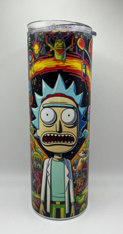 R&M Wrapped 20oz Steel Tumbler